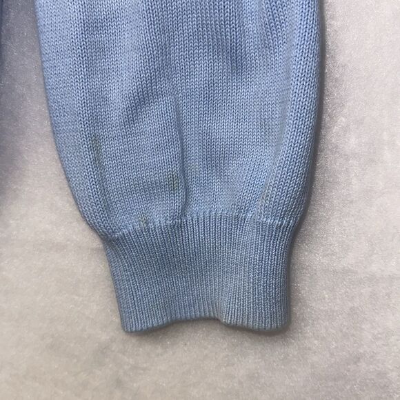 BROOKS BROTHERS Sweater Argyle Design Long Sleeve Pullover Men Blue White XL - Picture 6 of 8